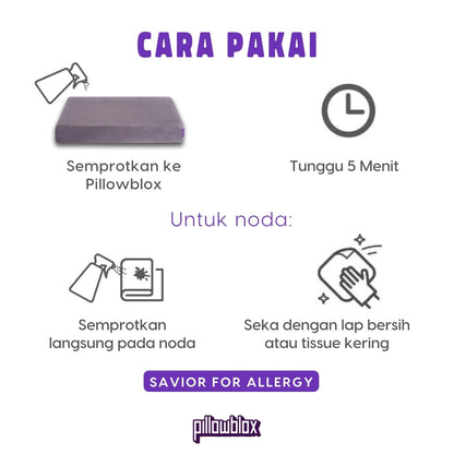 Organic Pillow Linen Spray Lavender for Deep Sleep - 100mL